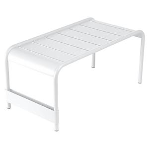Table basse large LUXEMBOURG  Fermob Blanc coton