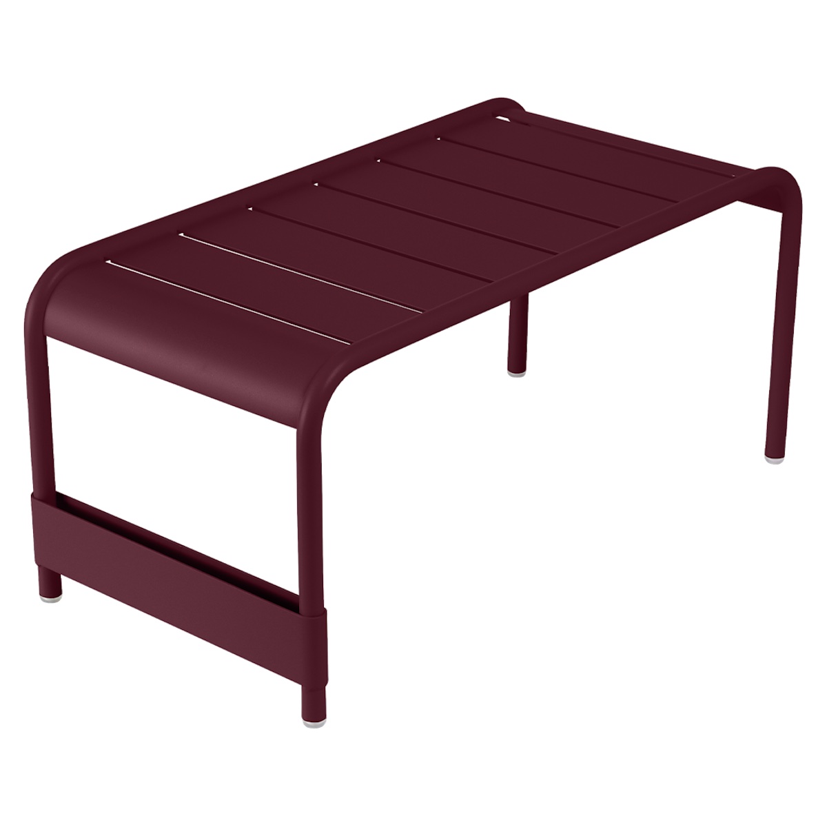 Table basse large LUXEMBOURG Fermob cerise noir