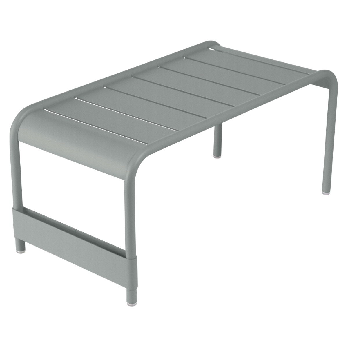 Table basse large LUXEMBOURG Fermob gris lapilli