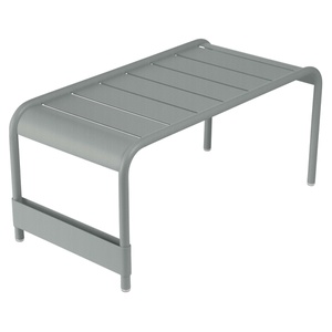 Table basse large LUXEMBOURG Fermob gris lapilli