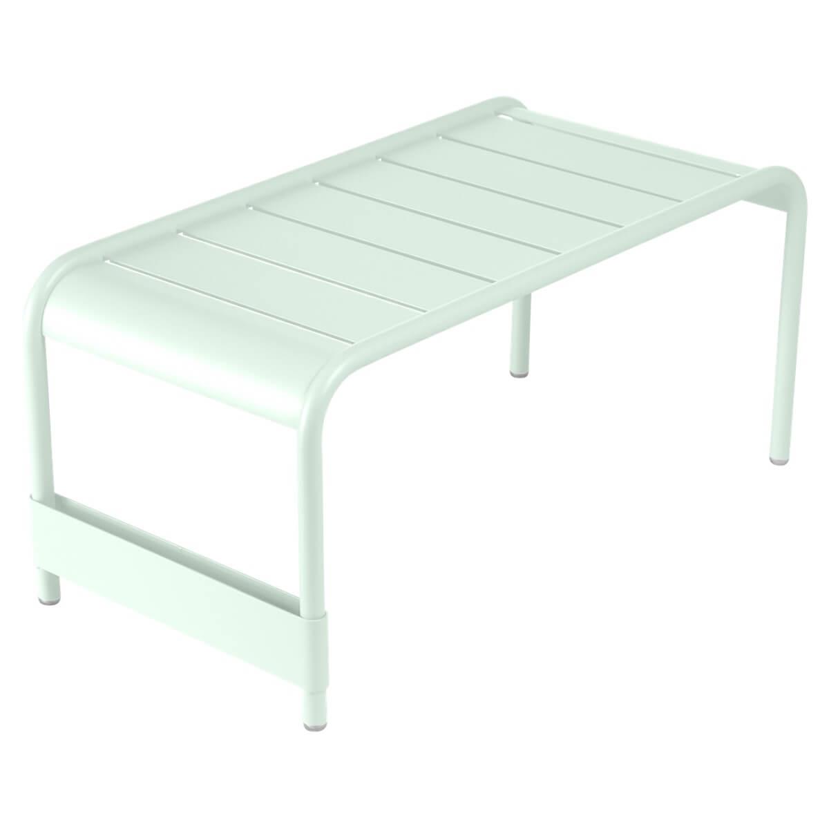 Table basse large LUXEMBOURG  Fermob menthe glaciale