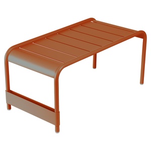 Table basse large LUXEMBOURG Fermob orange confite