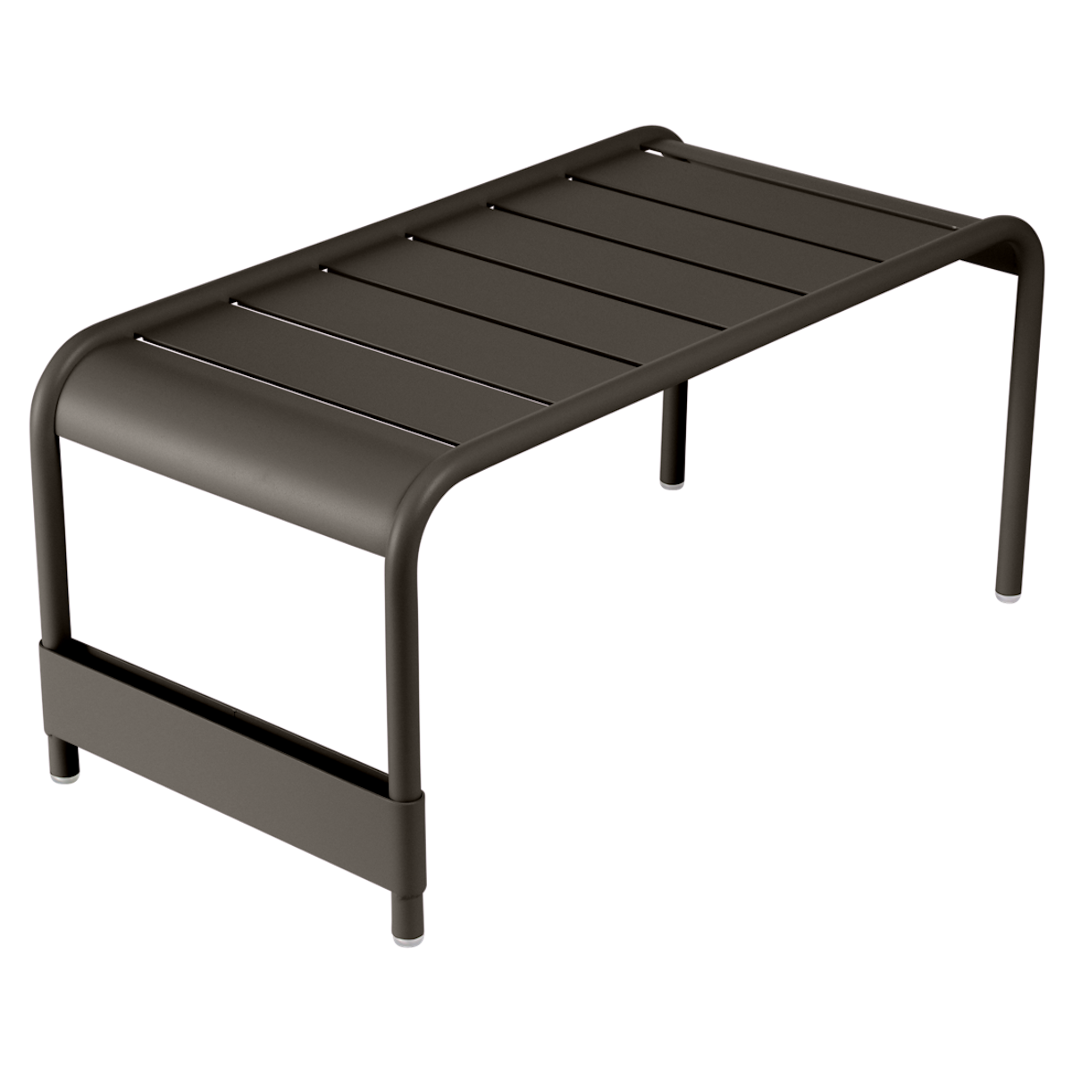 Table basse LUXEMBOURG Fermob brun tonka