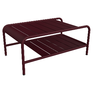 Table basse LUXEMBOURG Fermob cerise noire