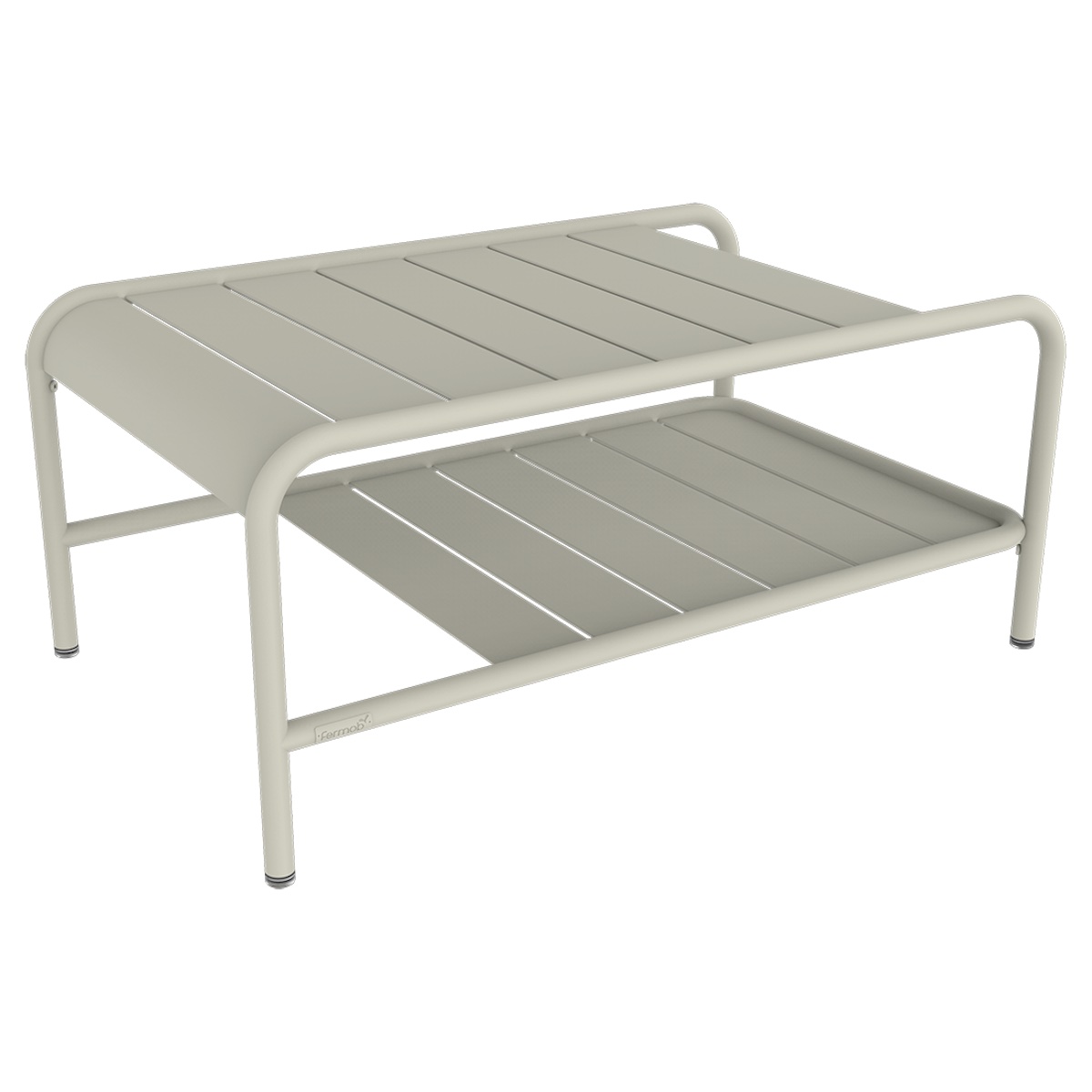 Table basse LUXEMBOURG Fermob gris argile