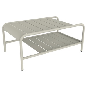Table basse LUXEMBOURG Fermob gris argile