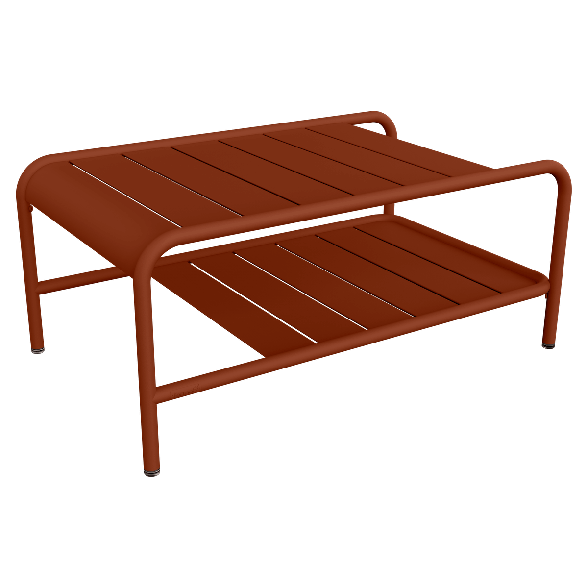 Table basse LUXEMBOURG Fermob ocre rouge