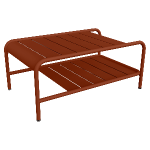 Table basse LUXEMBOURG Fermob ocre rouge