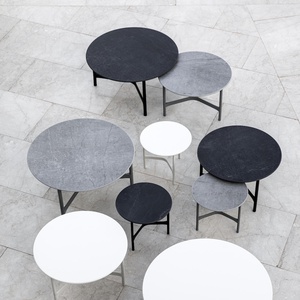 Table basse medium 70cm TWIST Cane-line gris