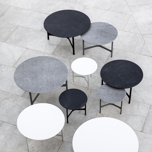 Table basse medium 70cm TWIST Cane-line noir