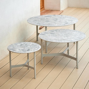 Table basse medium 70cm TWIST Cane-line sand-multi color