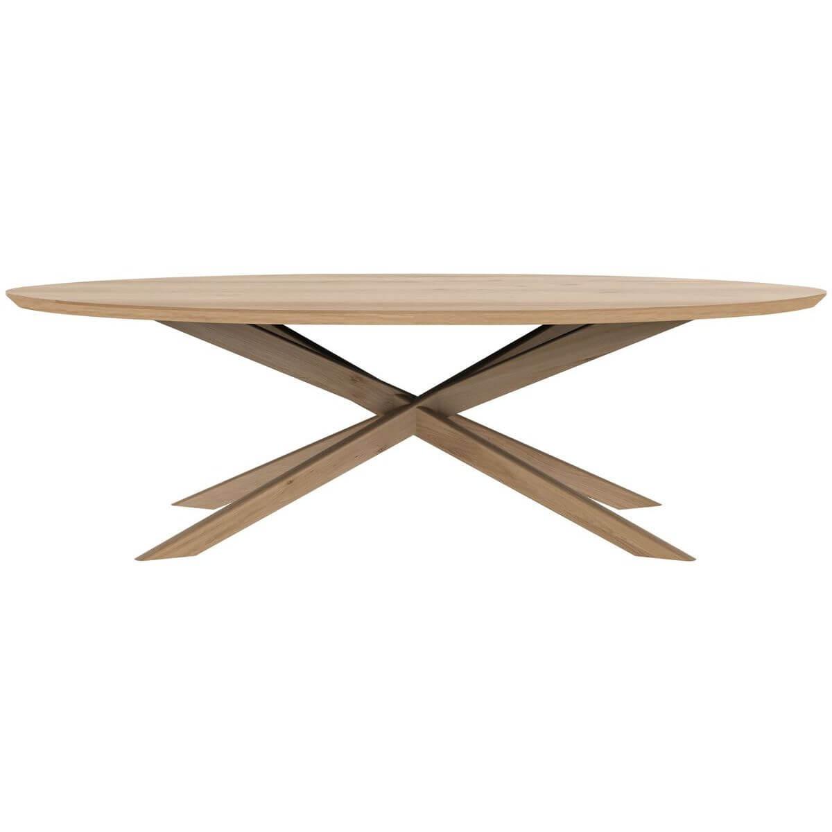 Table basse ovale MIKADO Ethnicraft chêne