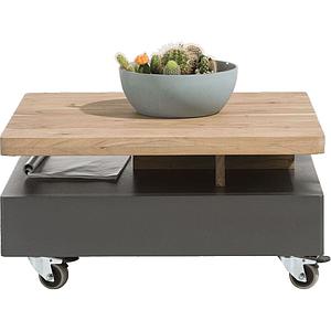 Table basse QUEBEC Henders & Hazel 80x70cm plateau pivotante