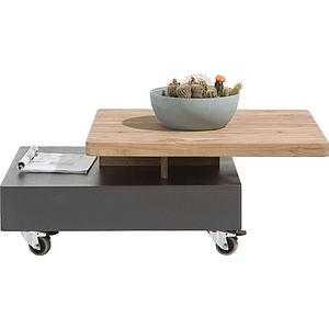 Table basse QUEBEC Henders & Hazel 80x70cm plateau pivotante