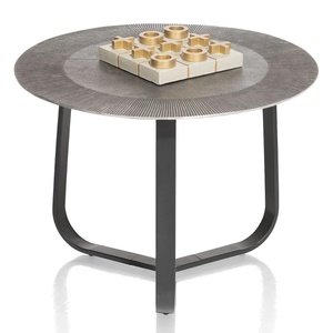 Table basse ronde 60cm FALUN Xooon Noir