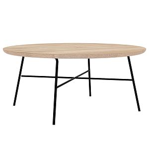 Table basse ronde 80cm DISC Ethnicraft chêne