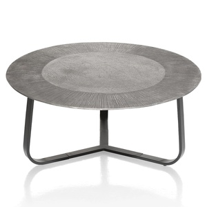 Table basse ronde 80cm FALUN Xooon Noir