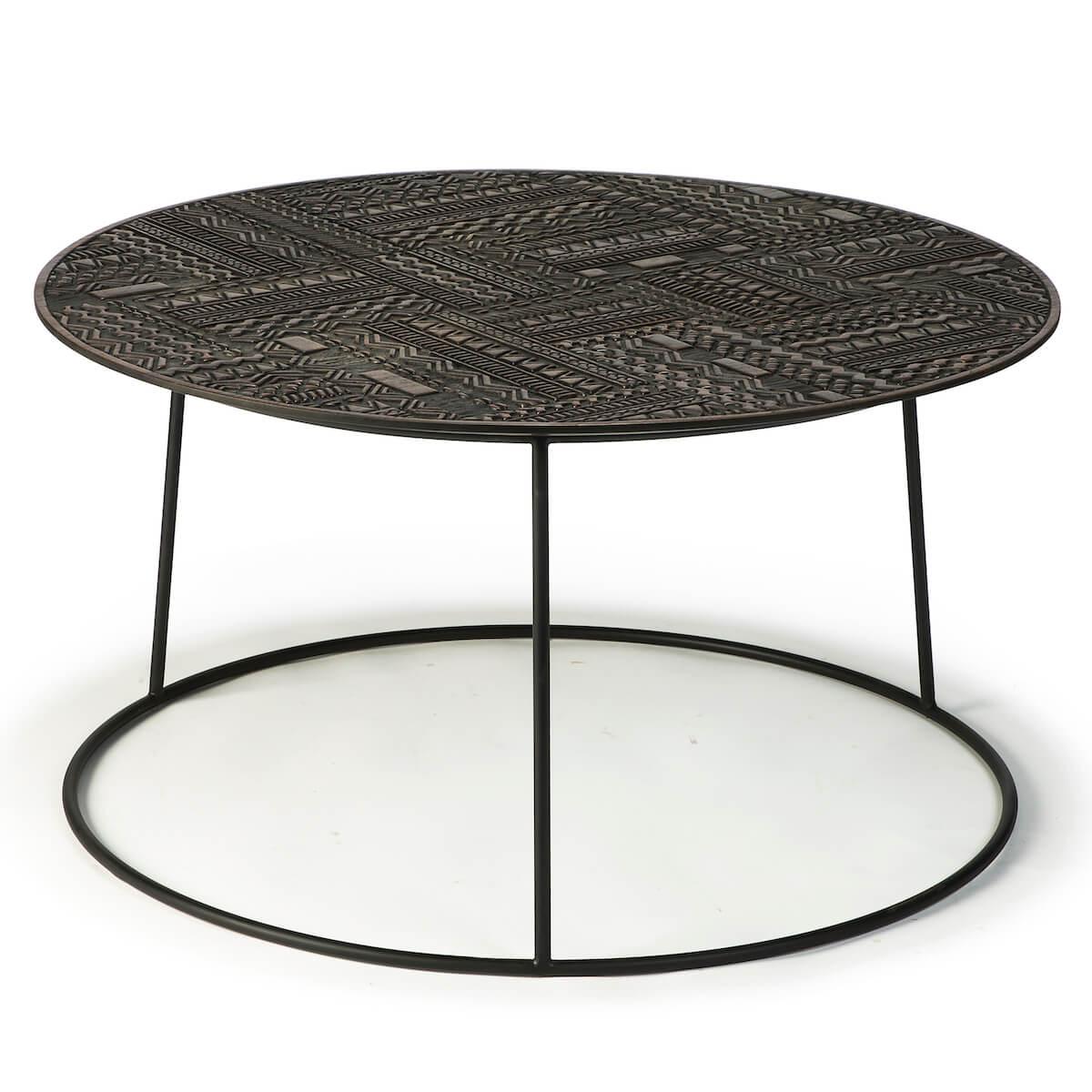 [22+] Table Basse Ronde Ethnicraft