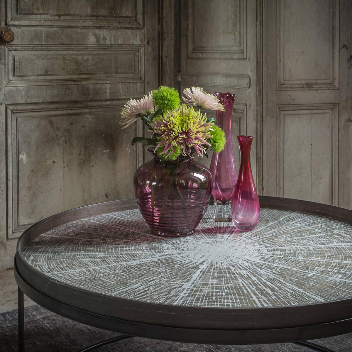 Table basse ronde 93cm TRAY XL Ethnicraft