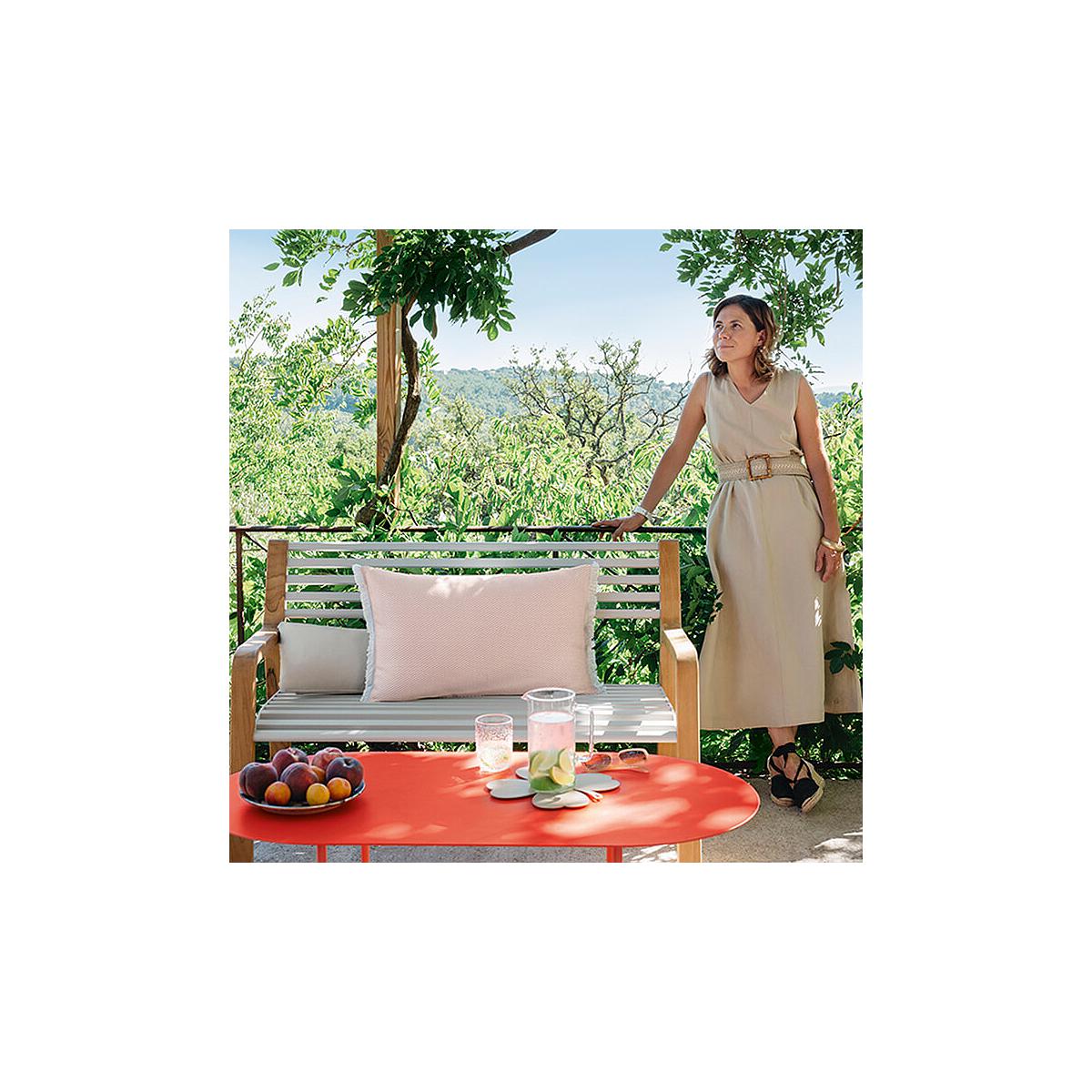 Table basse SALSA Fermob Blanc coton