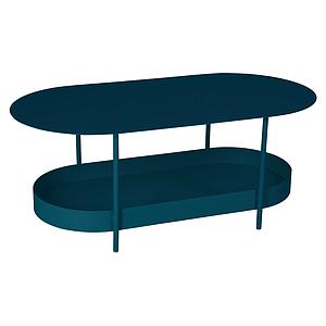 Table basse SALSA Fermob bleu acapulco
