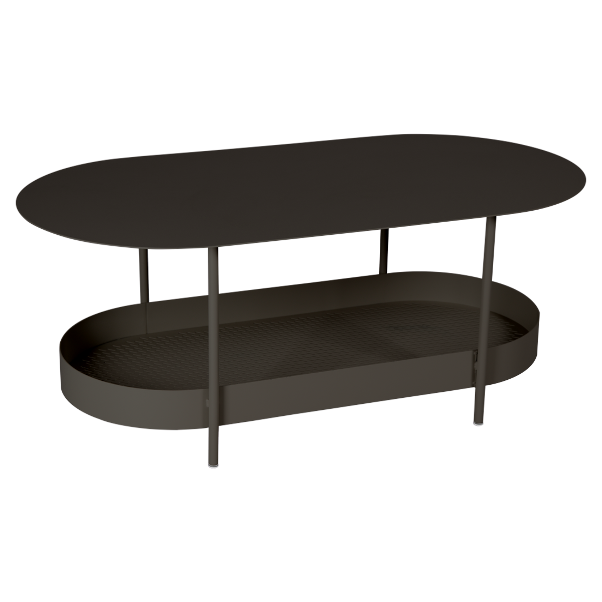 Table basse SALSA Fermob brun tonka