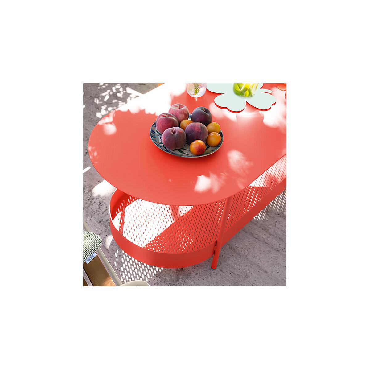 Table basse SALSA Fermob Coquelicot