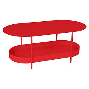 Table basse SALSA Fermob Coquelicot