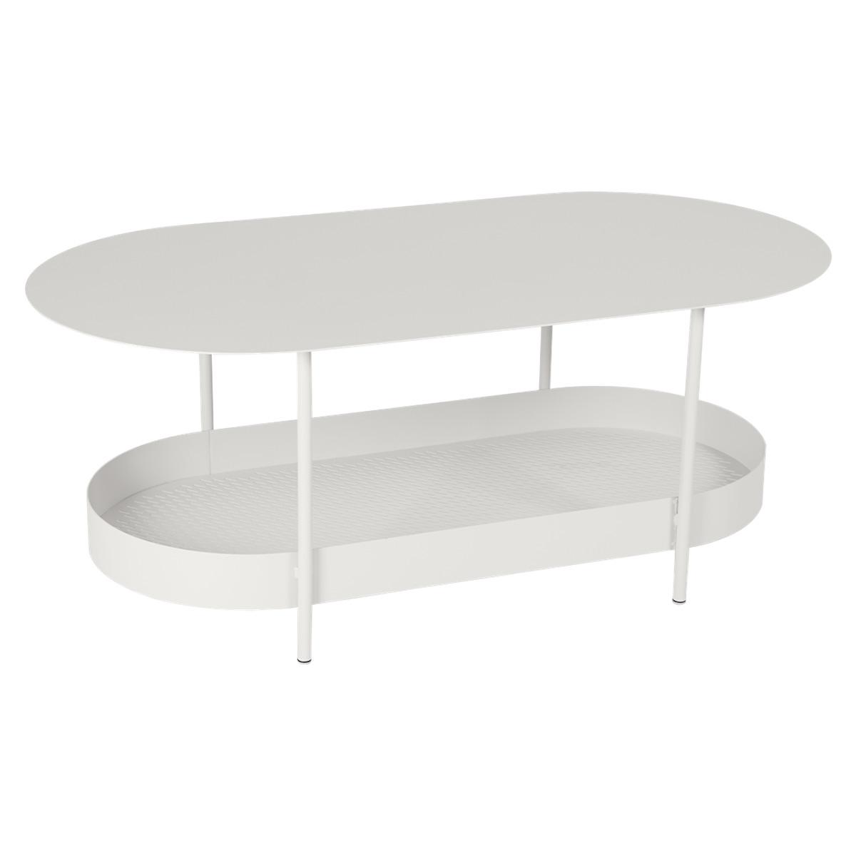 Table basse SALSA Fermob gris argile