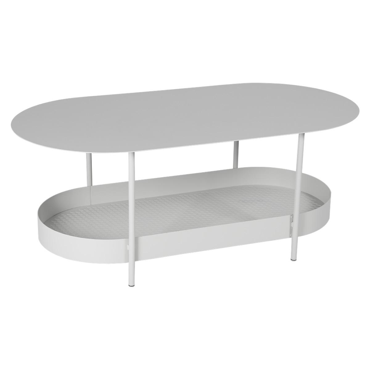 Table basse SALSA Fermob Gris métal