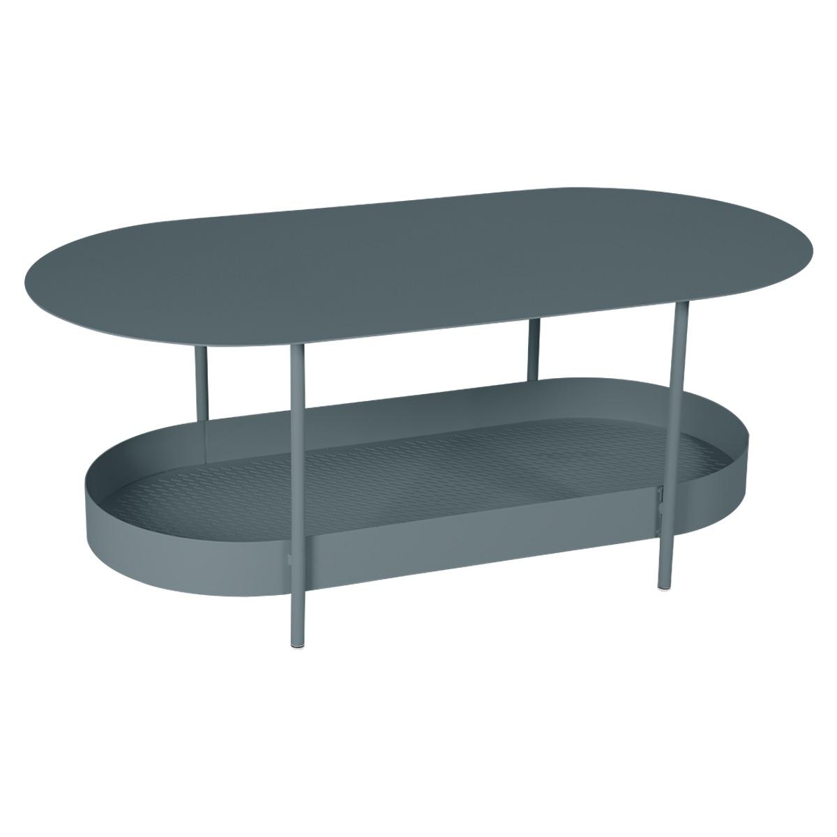 Table basse SALSA Fermob Gris orage