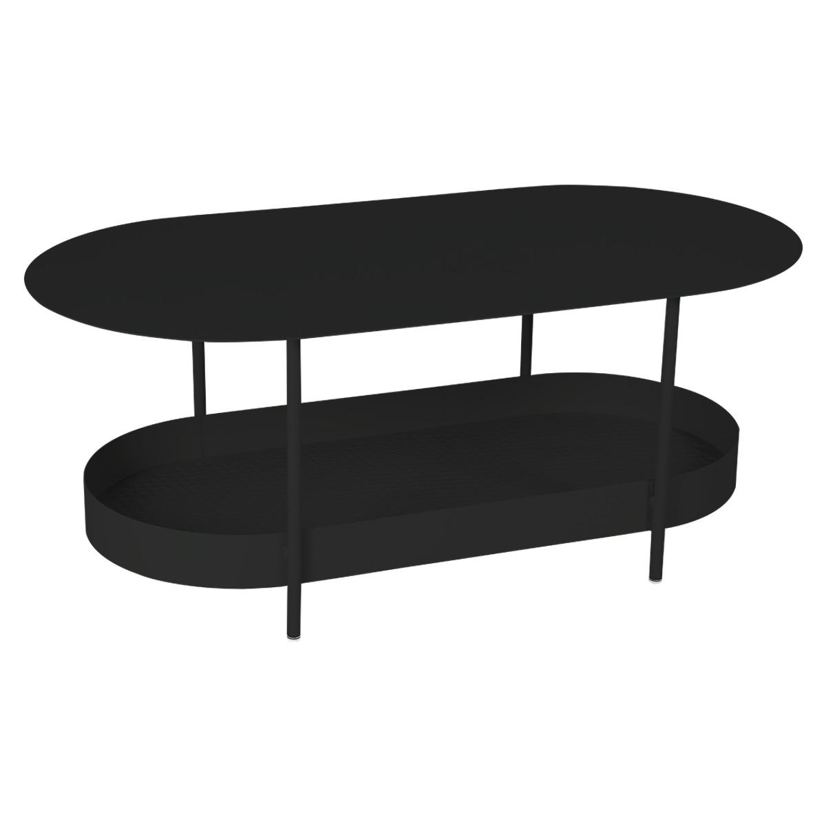 Table basse SALSA Fermob réglisse