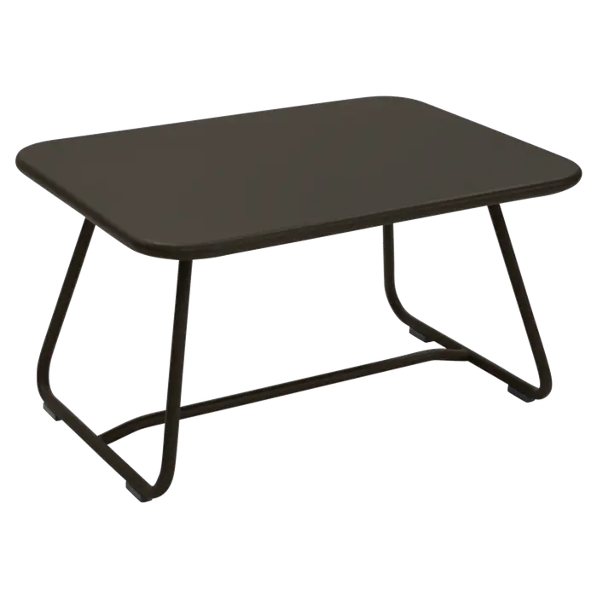 Table basse SIXTIES Fermob brun tonka