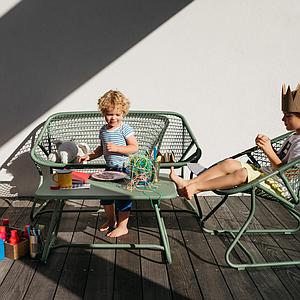 Table basse SIXTIES Fermob Gris orage