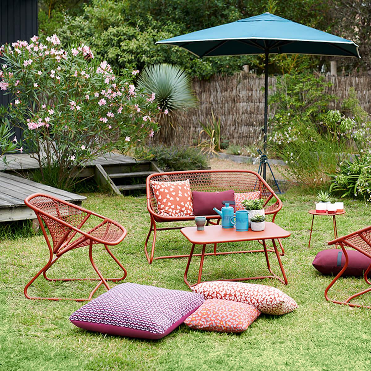 Table basse SIXTIES Fermob miel