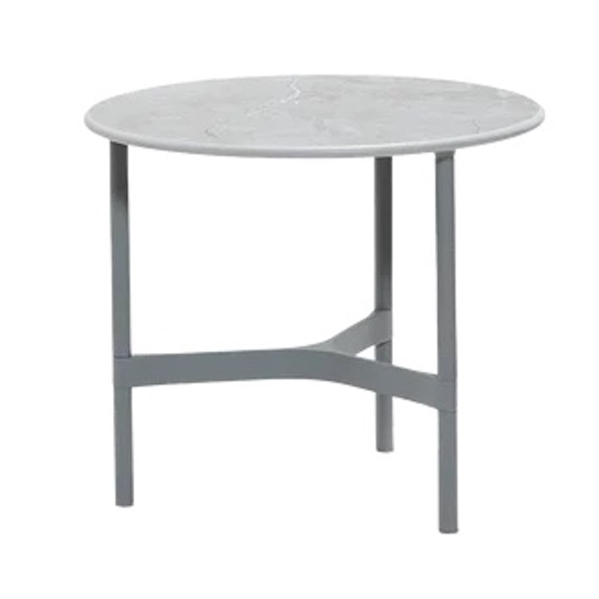Table basse small 45cm TWIST Cane-line gris
