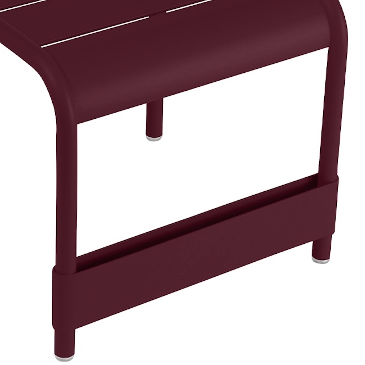 Table basse small LUXEMBOURG Fermob cerise noir