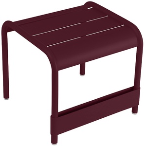 Table basse small LUXEMBOURG Fermob cerise noir
