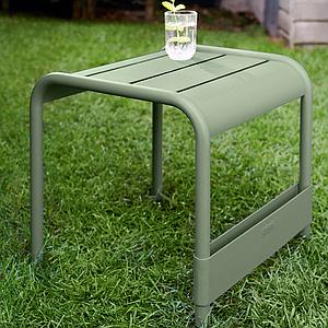 Table basse small LUXEMBOURG Fermob citron givré