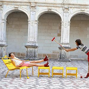 Table basse small LUXEMBOURG Fermob Muscade