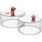 Table basse Wire argenté Set de 2 Kare Design