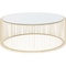 Table basse Wire Uno laiton 60x90cm Kare Design