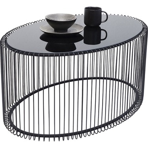 Table basse Wire Uno noir 60x90cm Kare Design