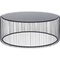 Table basse Wire Uno noir 60x90cm Kare Design