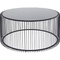 Table basse Wire Uno noir Ø80cm Kare Design