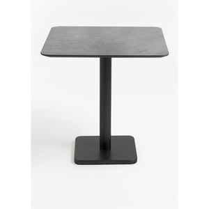 Table bistro carré 75x75 cm BREST Coco Maison noir/anthracite