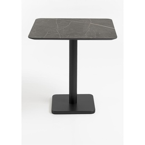 Table bistro carré 75x75 cm BREST Coco Maison noir/onyx