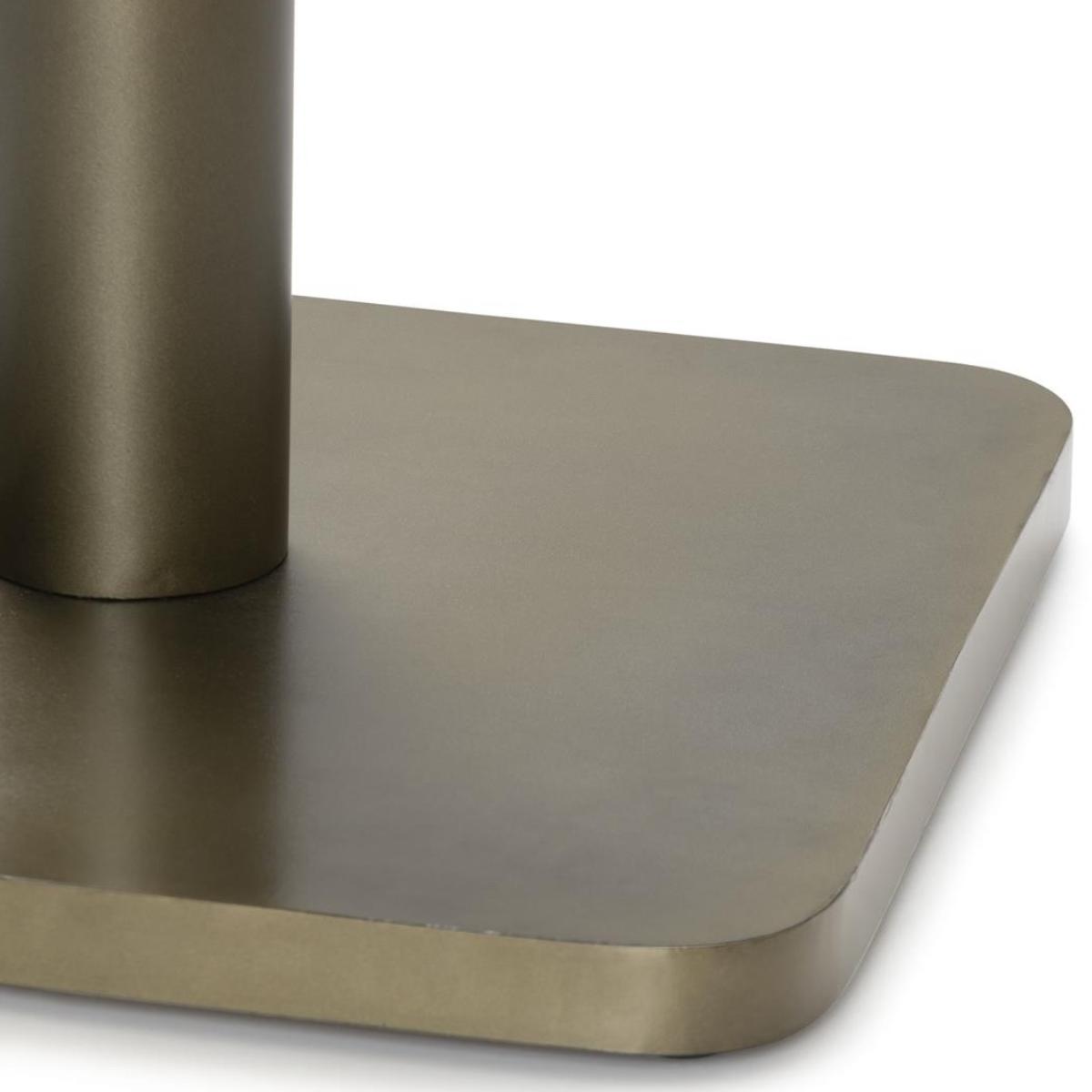 Table bistro rectangle 75x120cm BREST Coco Maison or/anthracite