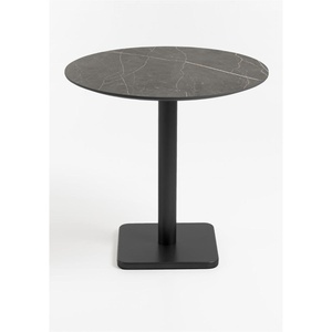 Table bistro ronde 80cm BREST Coco Maison noir/onyx