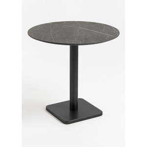 Table bistro ronde 80cm BREST Coco Maison noir/onyx